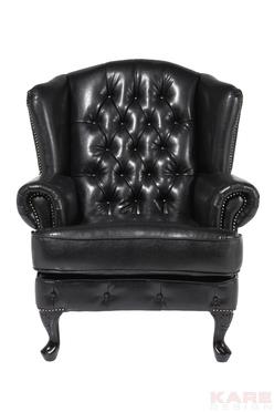כורסא שחורה מעוצבת - Kare Design