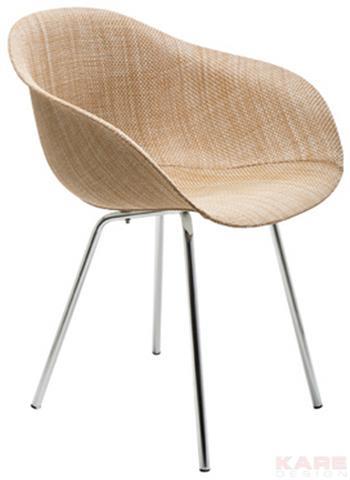 כסא בגוון טבעי - Kare Design