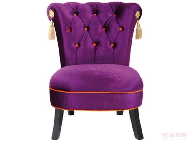 כורסא בגוון סגול - Kare Design
