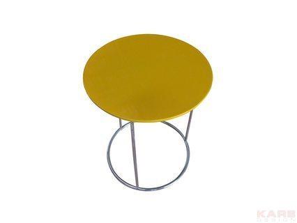 שולחן צד צהוב - Kare Design