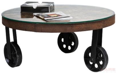 שולחן כפרי עגול - Kare Design