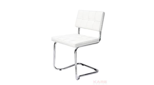 כיסא לבן מבריק - Kare Design