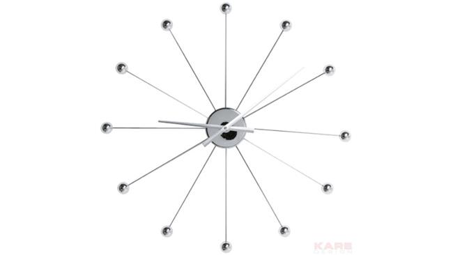 שעון קיר כדורי - Kare Design