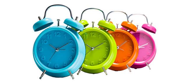 שעון מעורר צבעוני - Kare Design