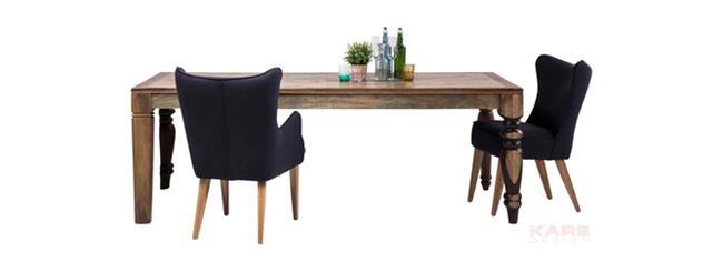 שולחן עץ מנגו - Kare Design