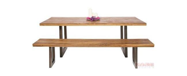 ספסל ושולחן עץ - Kare Design