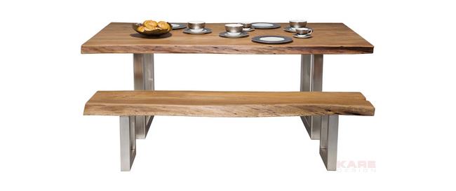 שולחן עץ בסגנון מודרני - Kare Design