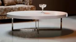 שולחן סלון אובאלי - סימפלי ווד רהיטים