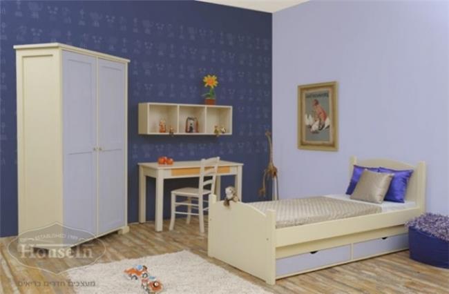 חדר ילדים מעץ מלא גל - האוס אין - מעצבים חדרים בריאים