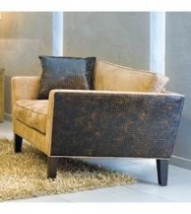כורסא מעוצבת לסלון - מטאליקה - רהיטי יוקרה