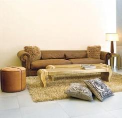 ספה חומה - מטאליקה - רהיטי יוקרה