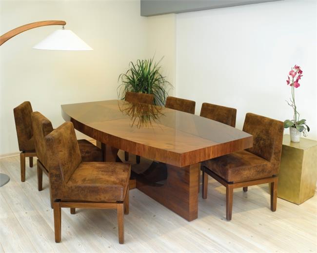שולחן וכסאות לפינת אוכל - מטאליקה - רהיטי יוקרה