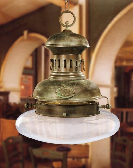 מנורת תליה כפרית - קמחי תאורה