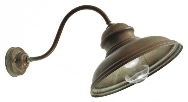 מנורה כפרית מפותלת - קמחי תאורה