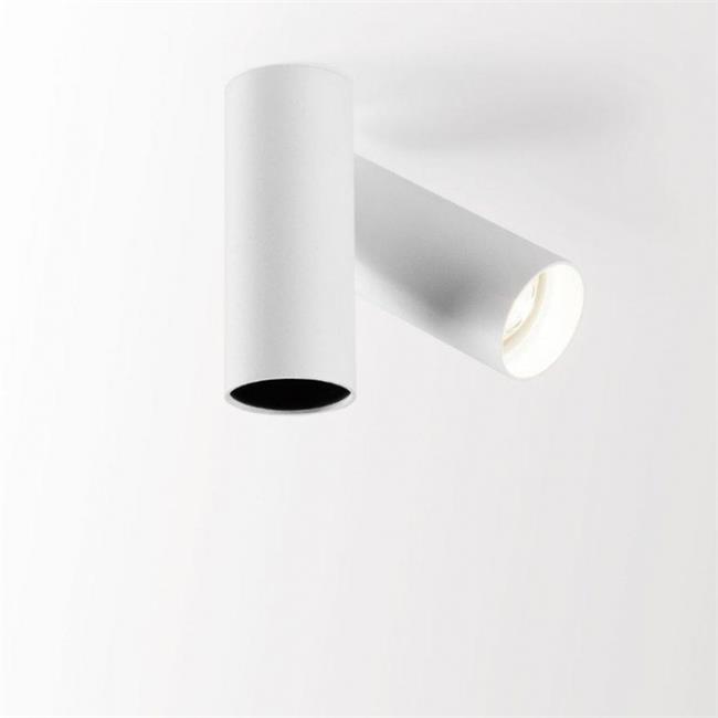 מנורה לבנה לתקרה - קמחי תאורה