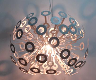 מנורה מעוצבת - אקסקלוסיב תאורה - עודפים