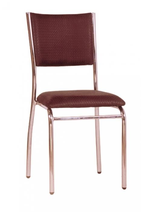 כסא מתכת מצופה ניקל - ק.ד. בלקוני בע"מ - ריהוט בהתאמה אישית