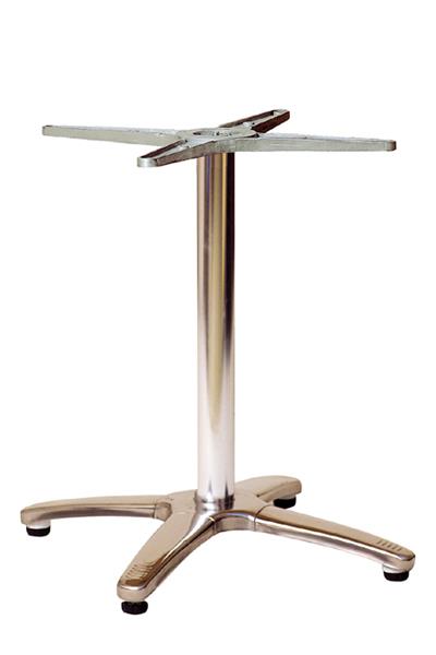רגל שולחן מצופה ניקל - ק.ד. בלקוני בע"מ - ריהוט בהתאמה אישית