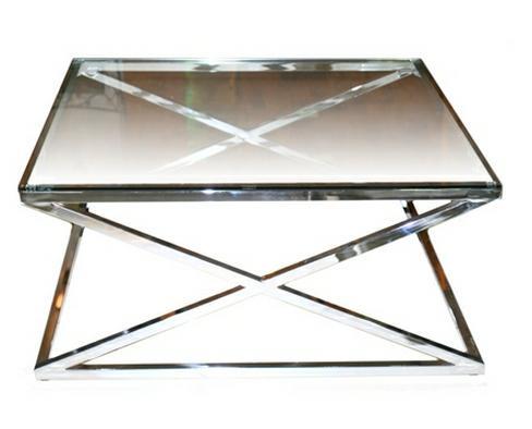 שולחן סלון מרובע - שוורץ - הום קולקשיין