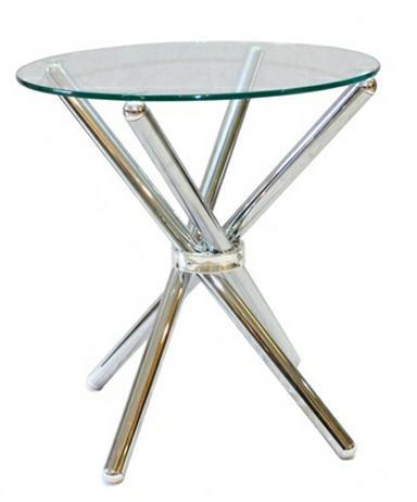שולחן עגול מעוצב - שוורץ - הום קולקשיין