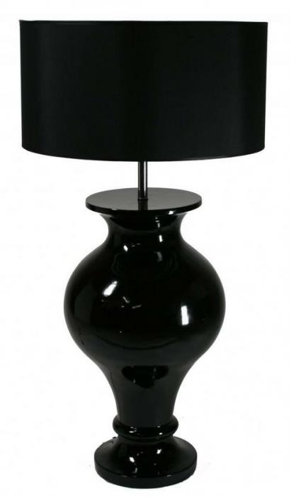 מנורת שולחן שחורה - שוורץ - הום קולקשיין