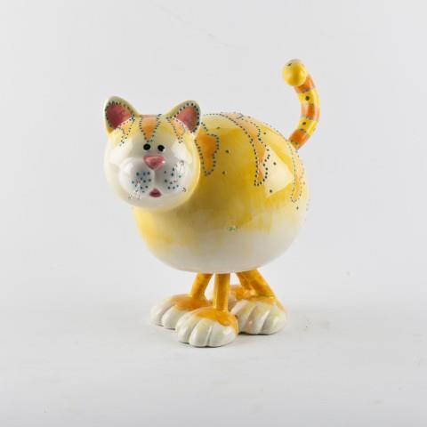 פסל חתול - שוורץ - הום קולקשיין