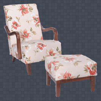 כורסא עם הדום - נושה עיצובים