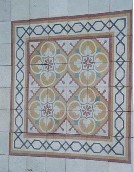 שטיחי אבן פרחוניים - אולימפיה דיזיין