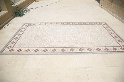 שטיחי אבן בעיצוב עדין - אולימפיה דיזיין