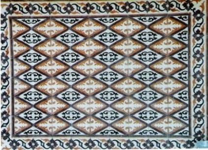 שטיחי אבן בדוגמת מעויינים - אולימפיה דיזיין