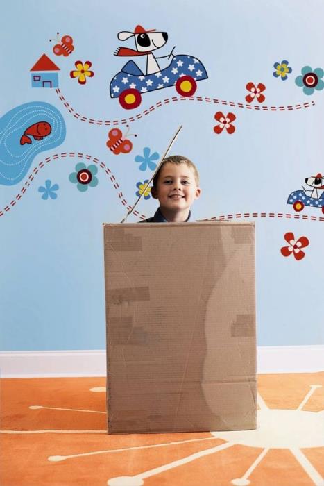 מדבקת קיר לילדים - AV Design