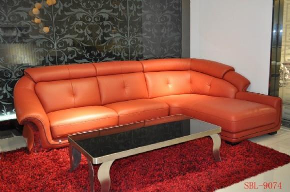 ספה פינתית כתומה - להב רהיטים היבואן