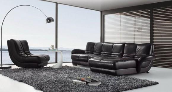 ספה שחורה פינתית - להב רהיטים היבואן