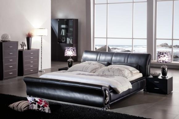 מיטה זוגית שחורה - להב רהיטים היבואן