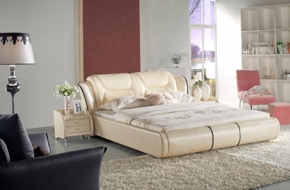 מיטה שמנת זוגית - להב רהיטים היבואן