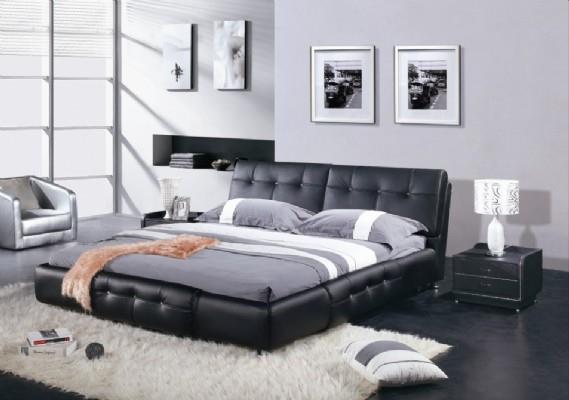 מיטה שחורה זוגית - להב רהיטים היבואן