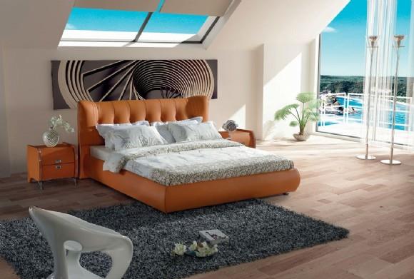 מיטה דמויית עור - להב רהיטים היבואן