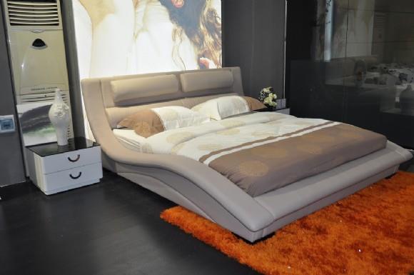 מיטה מעוצבת דמוי עור - להב רהיטים היבואן