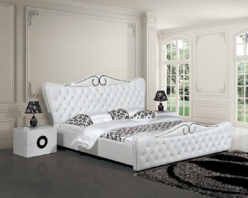 מיטה לבנה קלאסית - להב רהיטים היבואן