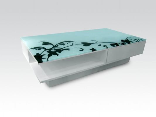 שולחן סלון מעוטר - להב רהיטים היבואן