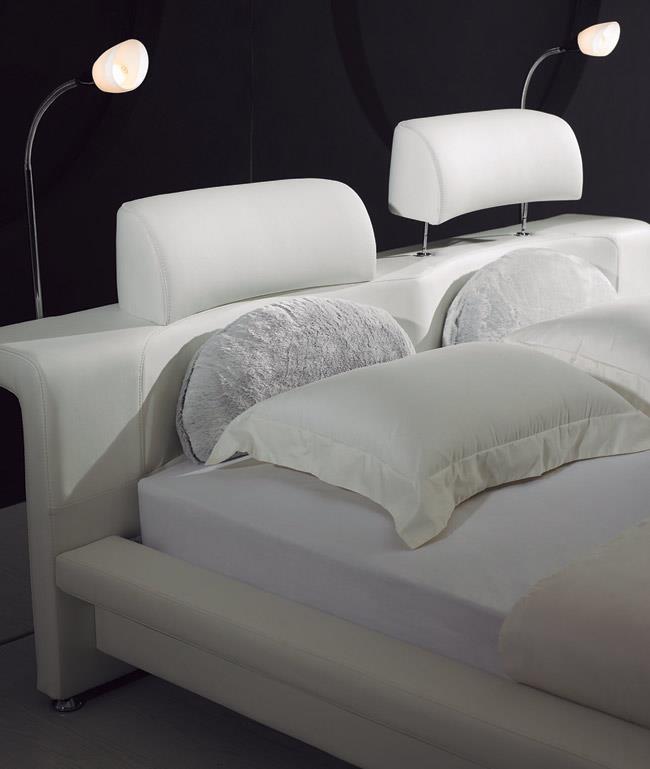מיטת הורים לבנה - להב רהיטים היבואן