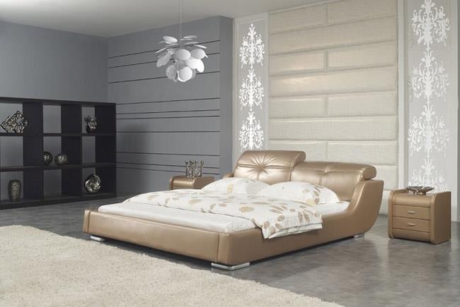 מיטת הורים מוזהבת - להב רהיטים היבואן