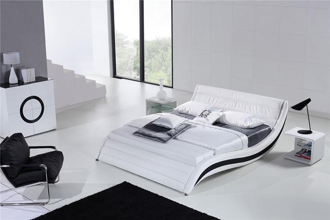 מיטת עור מודרנית - להב רהיטים היבואן