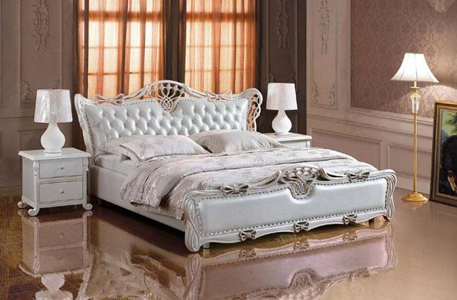 מיטת יוקרה לבנה - להב רהיטים היבואן