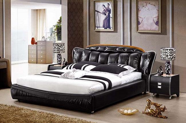 מיטה שחורה יוקרתית - להב רהיטים היבואן