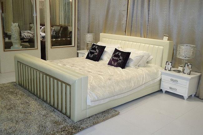 מיטה עשויה עור - להב רהיטים היבואן