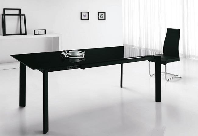 שולחן אוכל שחור - להב רהיטים היבואן