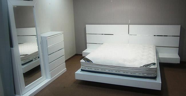 מיטה זוגית לבנה - להב רהיטים היבואן