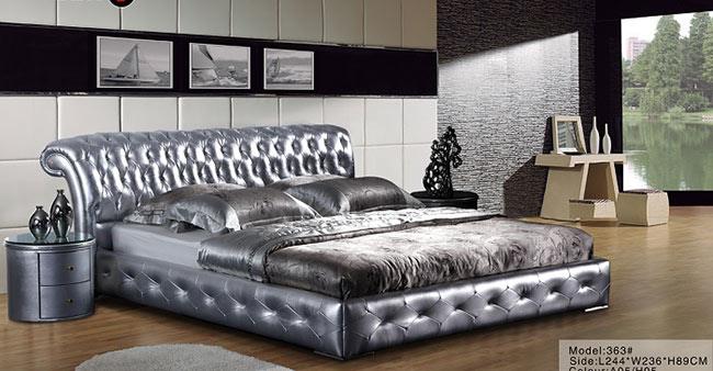 מיטת עור לחדר שינה - להב רהיטים היבואן