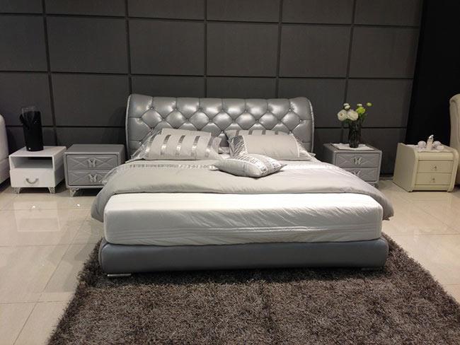 מיטת עור מעוצבת - להב רהיטים היבואן